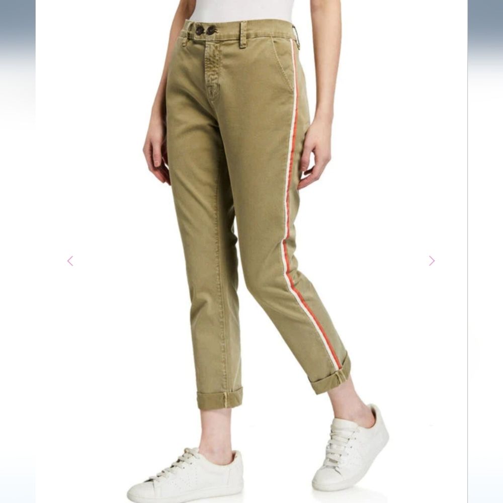 Frame Denim Le Beau Duo Tape Chino - Washed Od Size 24